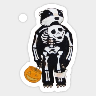 Trick or treat Sticker